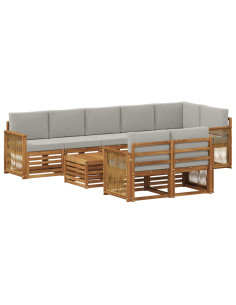 Set divani Legno di Acacia Massello