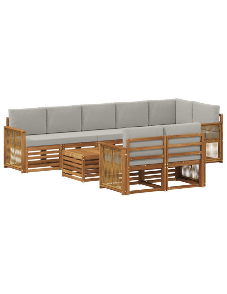 Set divani Legno di Acacia Massello