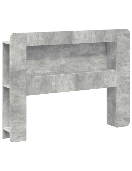 Testata del letto Grigio Cemento Legno ingegnerizzato