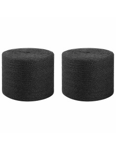 Spago in juta 2 pcs 2 Nero 100% juta Tossa