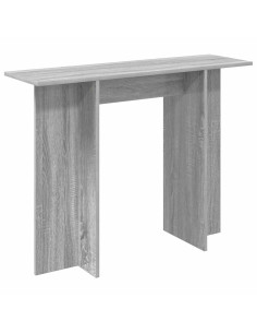 Tavolo consolle Grigio Sonoma 100 x 30 x 75 cm