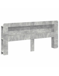 Testata del letto Grigio Cemento Legno ingegnerizzato