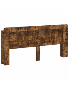 Testata del letto Rovere Fumo Legno ingegnerizzato