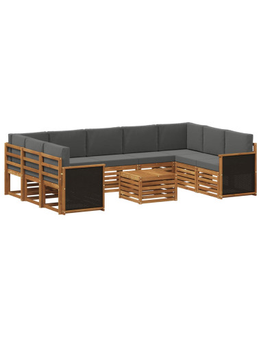Set divani Legno di Acacia Massello