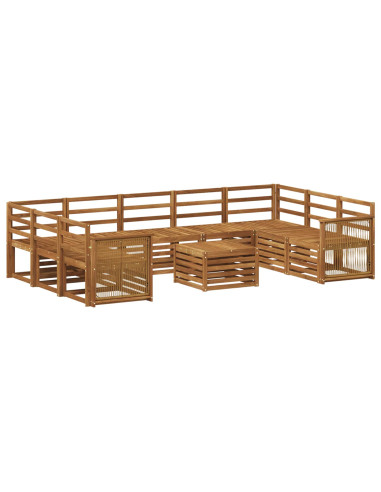 Set divani Legno di Acacia Massello