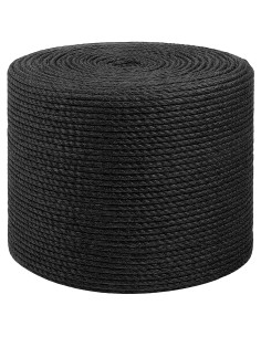 Corda di Juta 8 Nero 100% juta Tossa