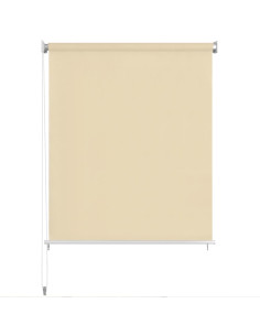 Tenda a Rullo per Esterni 400x140 cm Crema
