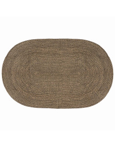 Tappeti per area Nero 152 x 245 cm Juta