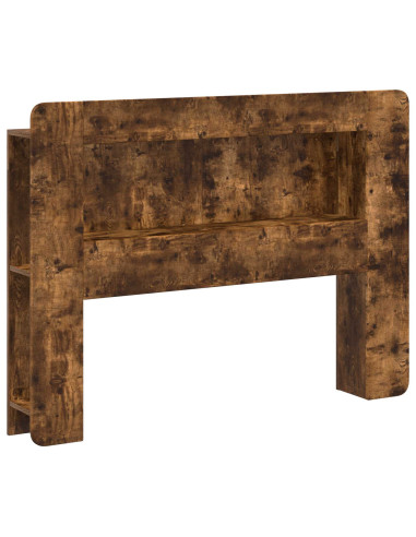 Testata del letto Rovere Fumo Legno ingegnerizzato