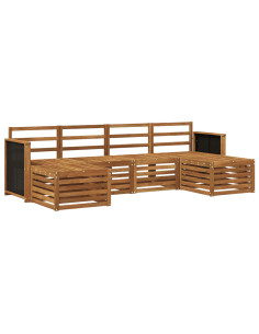 Set divani Legno di Acacia Massello