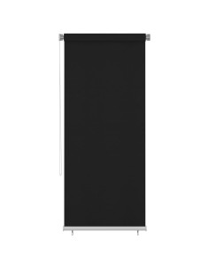 Tenda a Rullo per Esterni 100x230 cm Nera