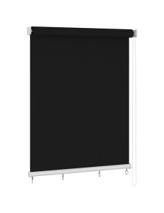 Tenda a Rullo per Esterni 200x230 cm Nera