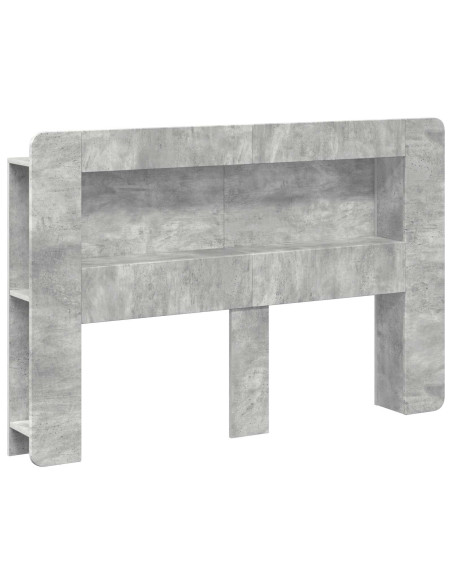 Testata del letto Grigio Cemento Legno ingegnerizzato