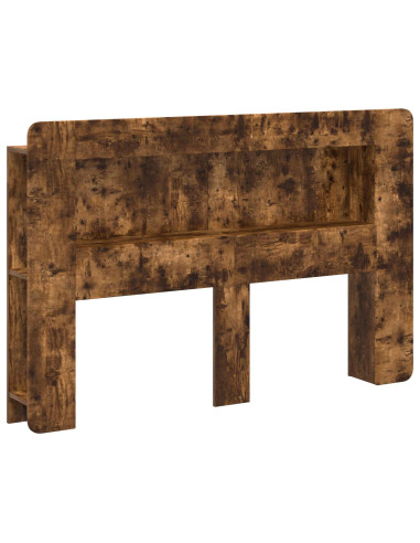Testata del letto Rovere Fumo Legno ingegnerizzato