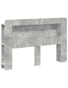 Testata del letto Grigio Cemento Legno ingegnerizzato