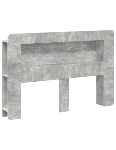 Testata del letto Grigio Cemento Legno ingegnerizzato