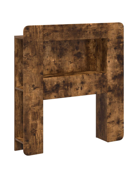 Testata del letto Rovere Fumo Legno ingegnerizzato