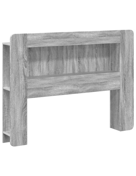 Testata del letto Grigio Sonoma Legno ingegnerizzato