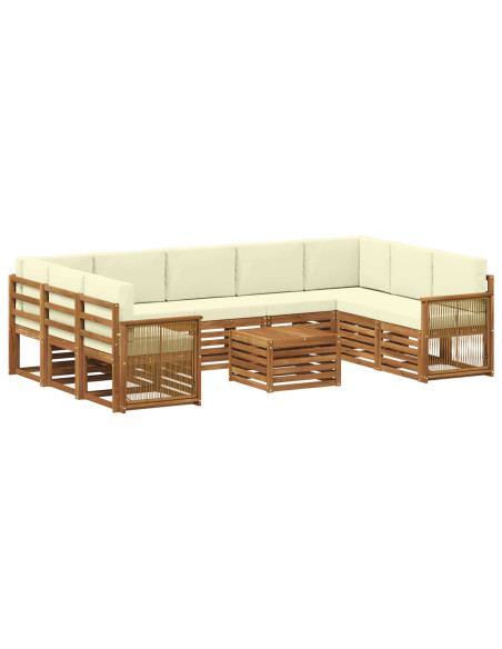 Set divani Legno di Acacia Massello