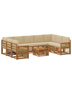 Set divani Legno di Acacia Massello
