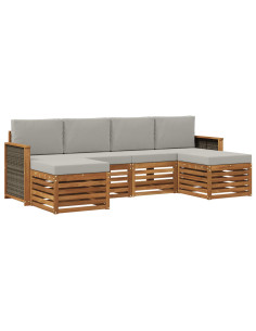 Set divani Legno di Acacia Massello