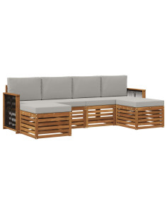 Set divani Legno di Acacia Massello