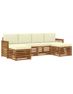 Set divani Legno di Acacia Massello