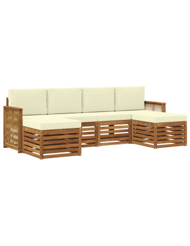 Set divani Legno di Acacia Massello