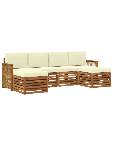 Set divani Legno di Acacia Massello
