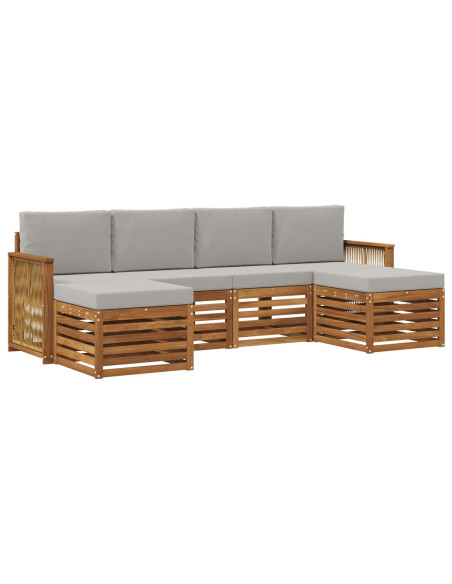 Set divani Legno di Acacia Massello