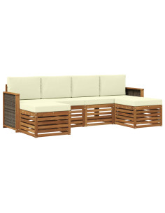 Set divani Legno di Acacia Massello