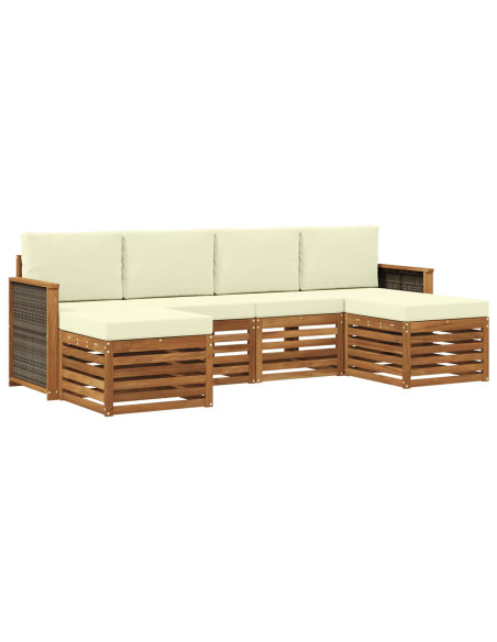 Set divani Legno di Acacia Massello