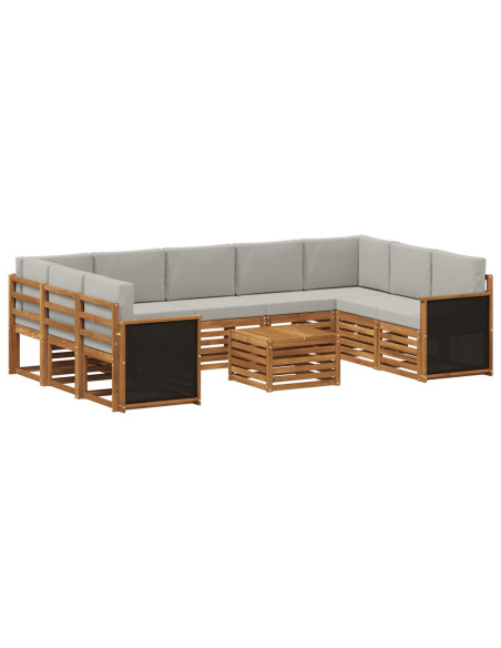 Set divani Legno di Acacia Massello