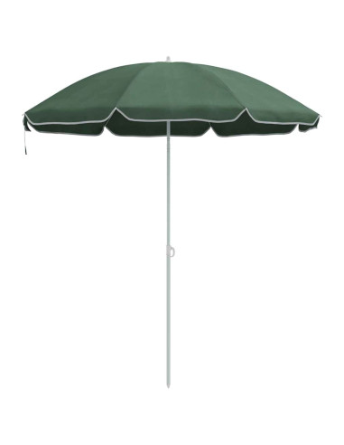 Ombrellone Verde 161 x 161 x 193 cm Poliestere