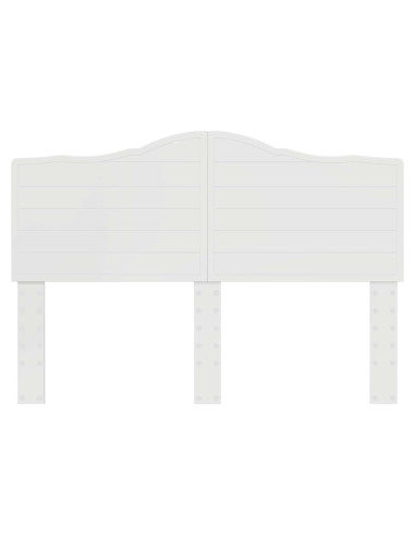 Testiera con testiera Bianco Lucido 150 cm Legno multistrato