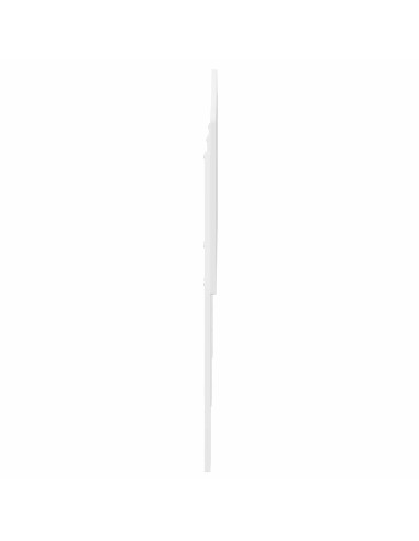 Testiera con testiera Bianco 140 cm Legno multistrato