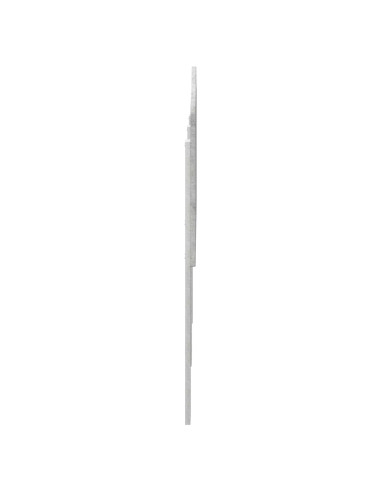 Testiera con testiera Grigio cemento 140 cm Legno multistrato