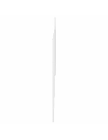 Testiera con testiera Bianco 135 cm Legno multistrato