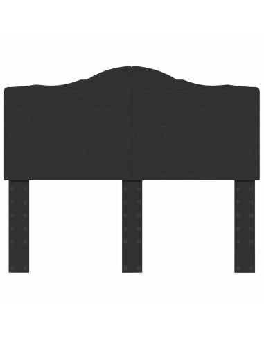 Testiera con testiera Rovere Nero 135 cm Legno multistrato