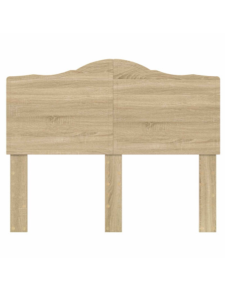 Testiera con testiera Rovere Sonoma 135 cm Legno multistrato