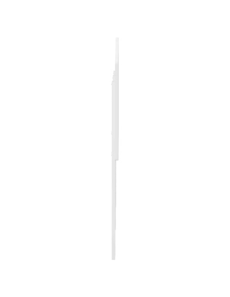 Testiera con testiera Bianco Lucido 135 cm Legno multistrato