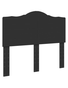 Testiera con testiera Rovere Nero 120 cm Legno multistrato 2