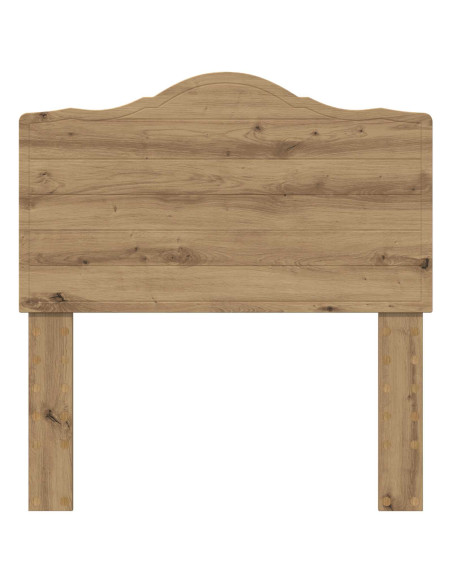 Testiera Rovere artigianale 80 cm Legno multistrato