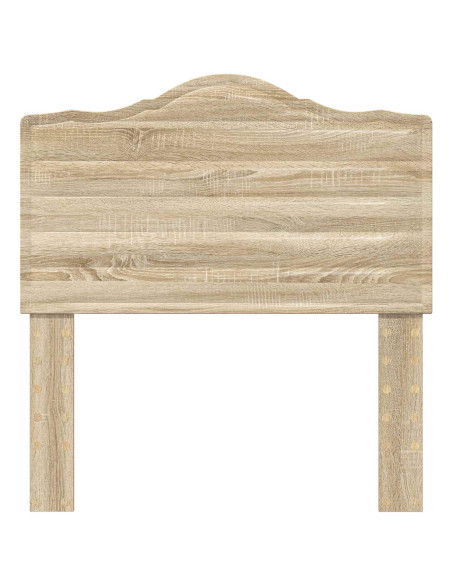 Testiera con testiera Rovere Sonoma 75 cm Legno multistrato