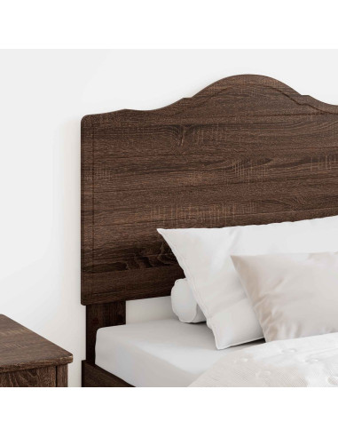 Testiera con testiera Rovere Marrone 75 cm Legno multistrato