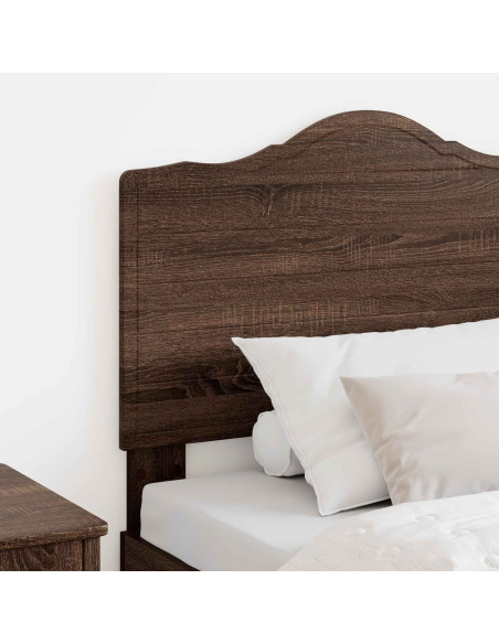 Testiera con testiera Rovere Marrone 75 cm Legno multistrato