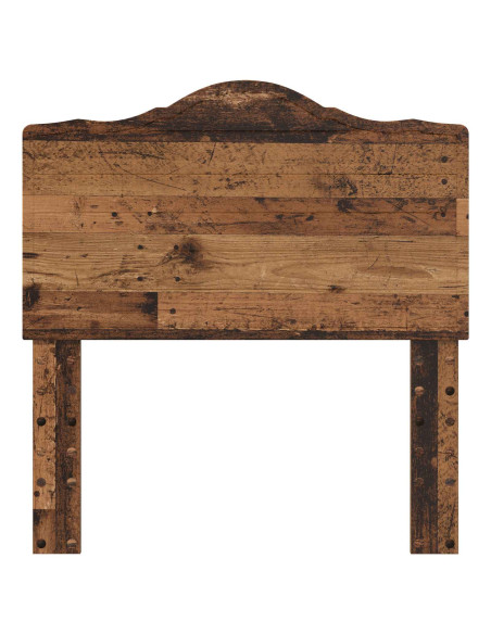Testiera con testiera Legno vecchio 75 cm Legno multistrato