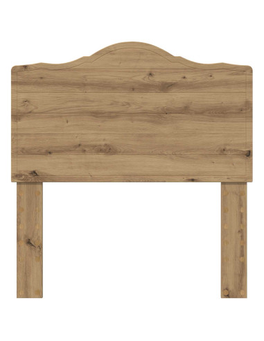 Testiera Rovere artigianale 75 cm Legno multistrato