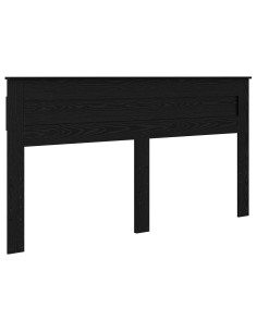 Testiera con testiera Rovere Nero 200 cm Legno multistrato 2
