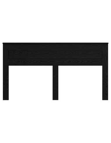 Testiera con testiera Rovere Nero 200 cm Legno multistrato
